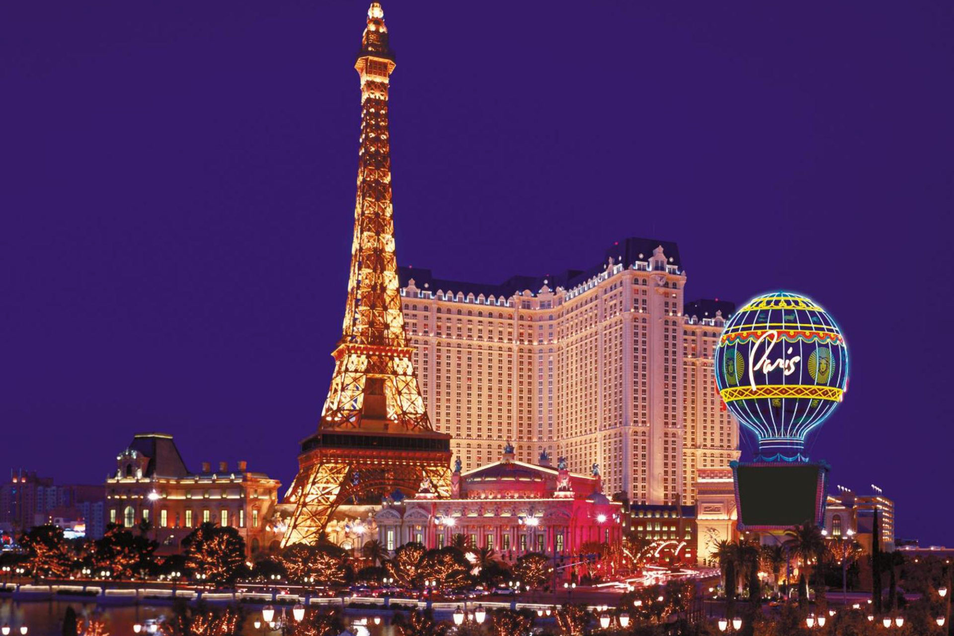 Paris Hotel and Casino reception desk in Las Vegas Nevada USA